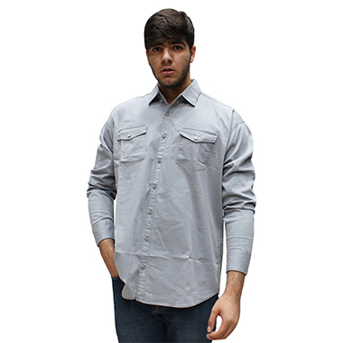 پیراهن کتان جین سایز بزرگ کد محصول cla3304